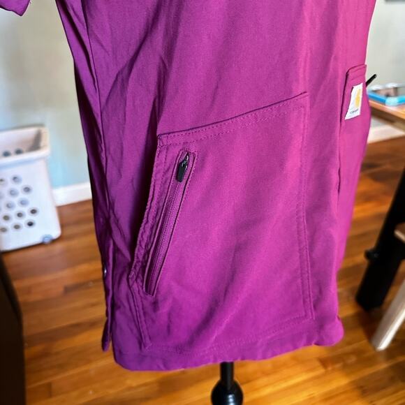 Carhartt Modern Fit 4-Pocket V-Neck Scrub Top - Picture 6 of 8